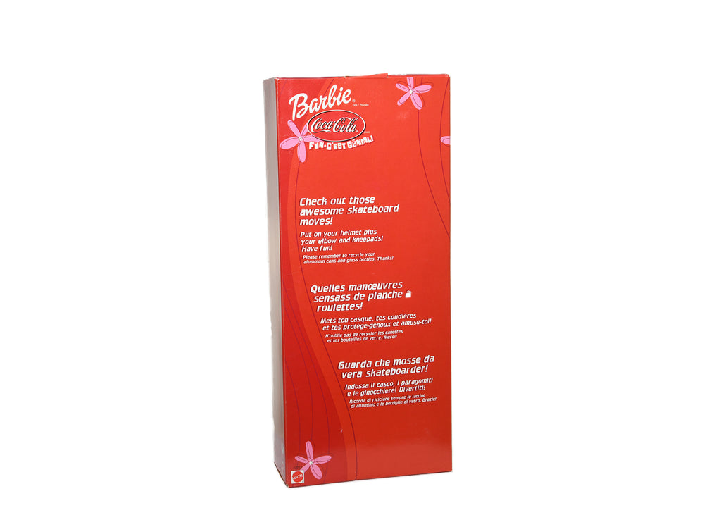 Mattel Barbie Doll-Coca-Cola Fun No. 52717 Multilingual Packaging 2001  NIB