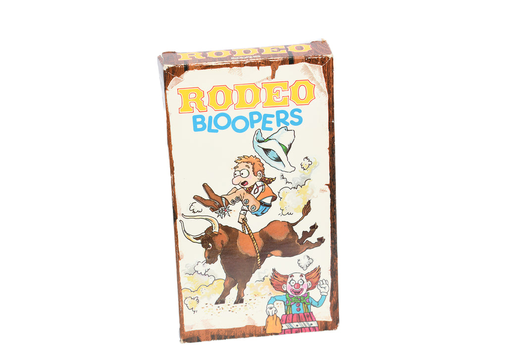 Rodeo Bloopers - VHS