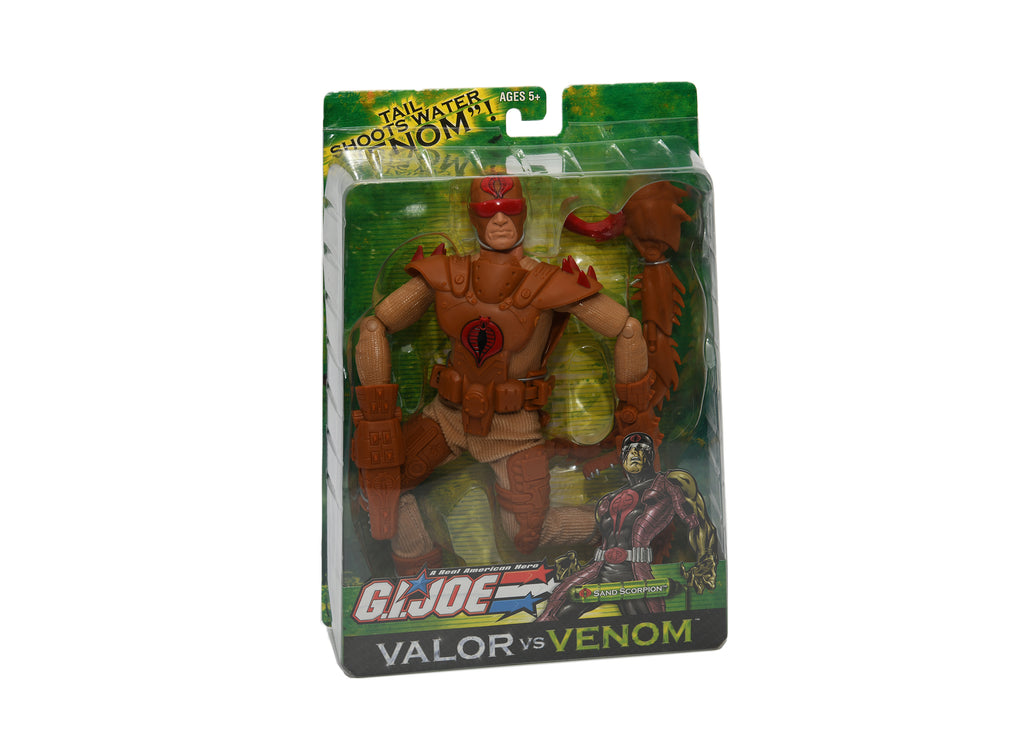 Hasbro - GI Joe Valor vs. Venom Sand Scorpion Figurine NIB 2004