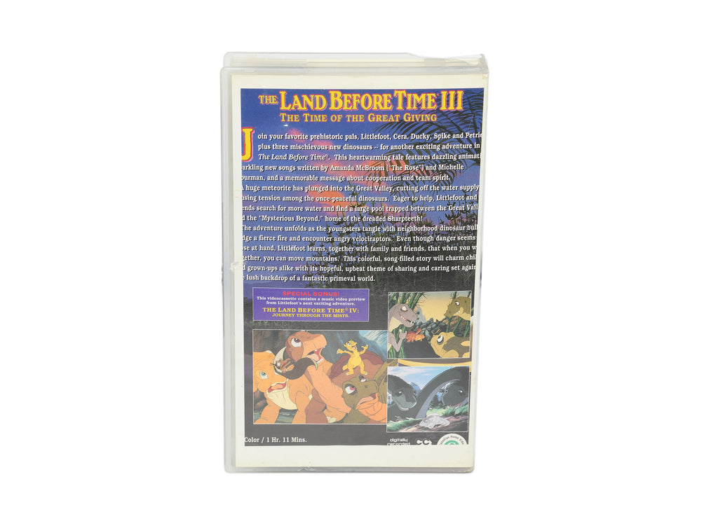 The Land Before Time III- VHS
