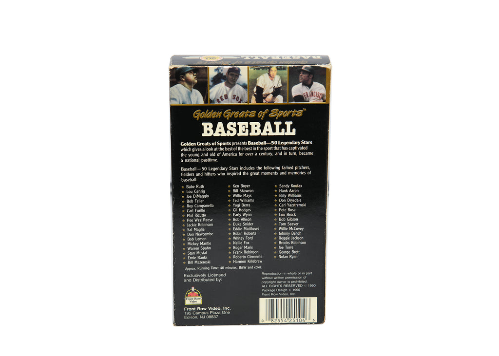 Golden Greats Of Sports - Baseball - VHS