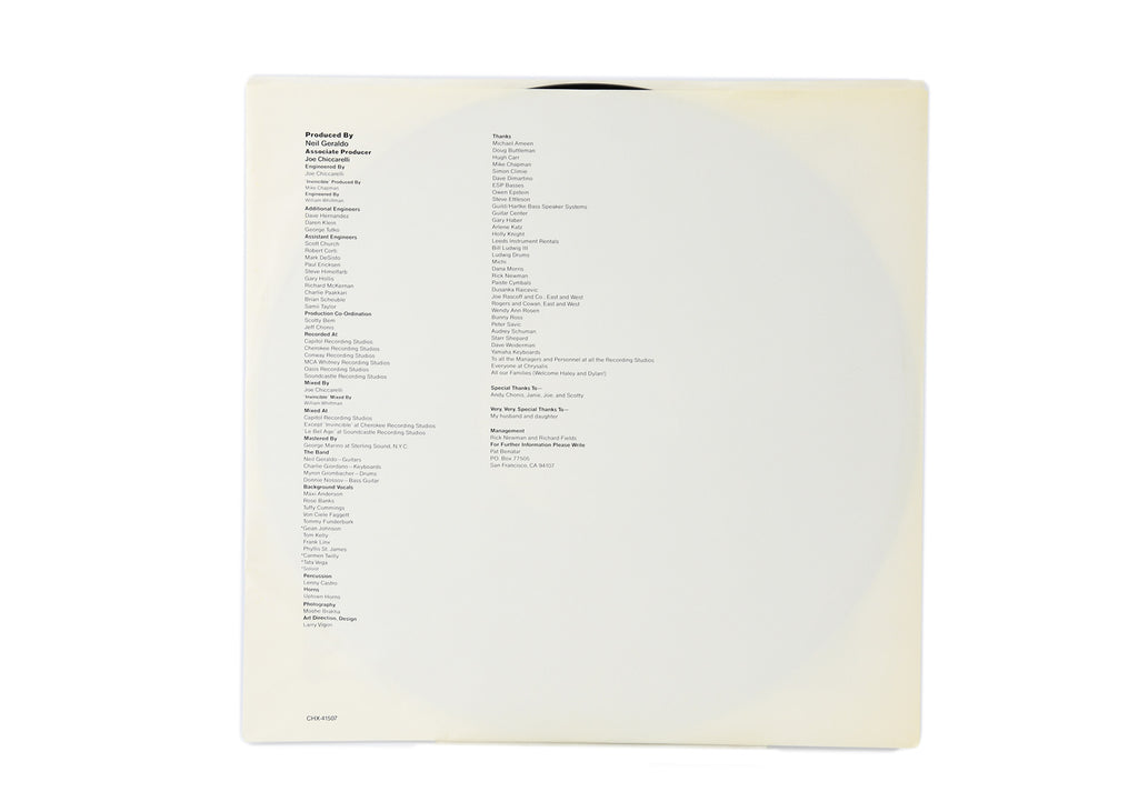 Pat Benatar - Seven The Hard Way LP Vinyl Album Pre Owned