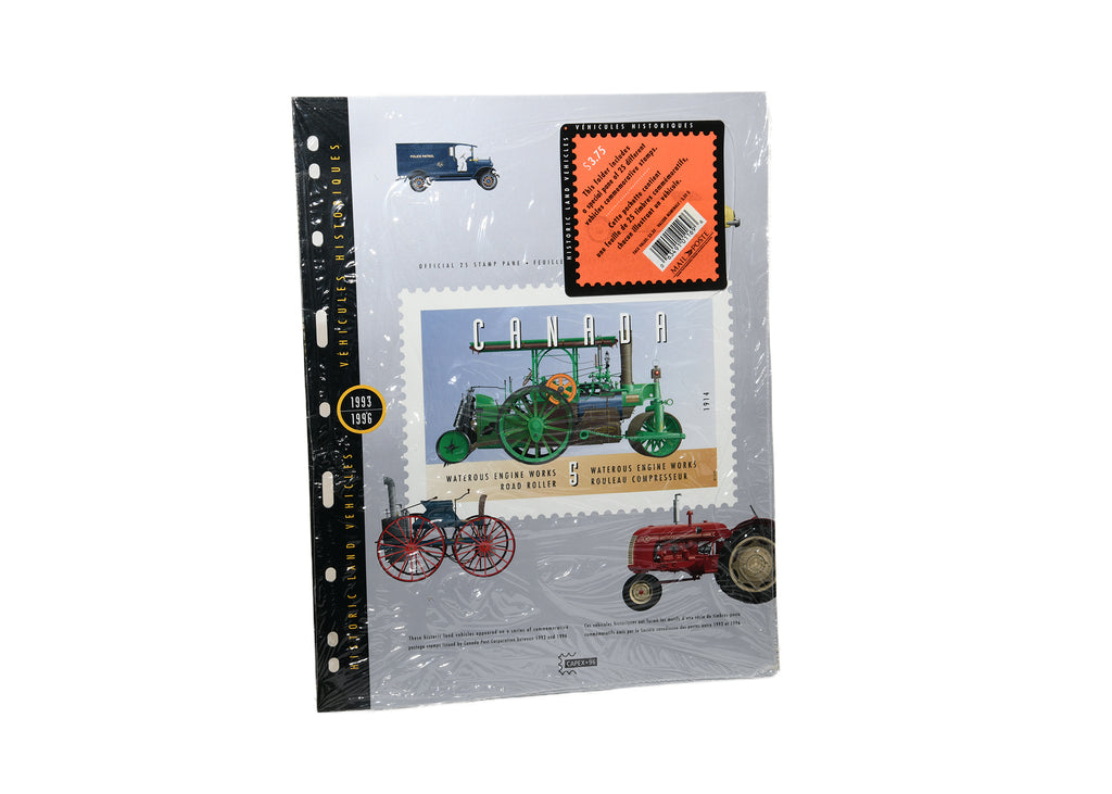 Stamps Canadian -25 Different Vehicles Commemorative Stamps