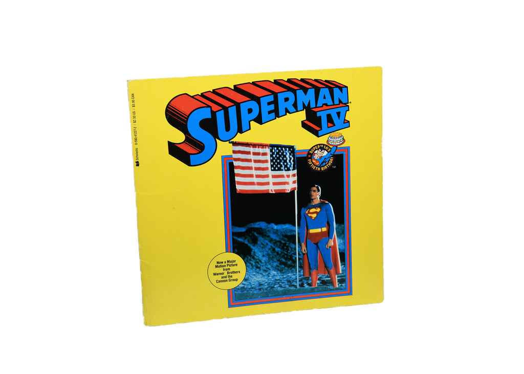 1987 Superman IV Book VG