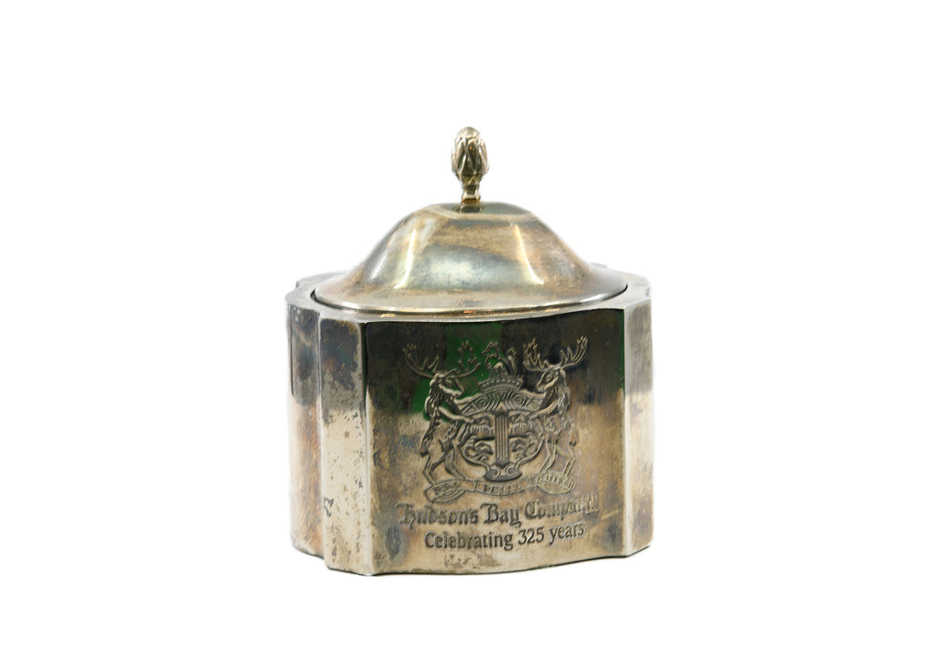 Hudson Bay Silver Plated Trinket Box