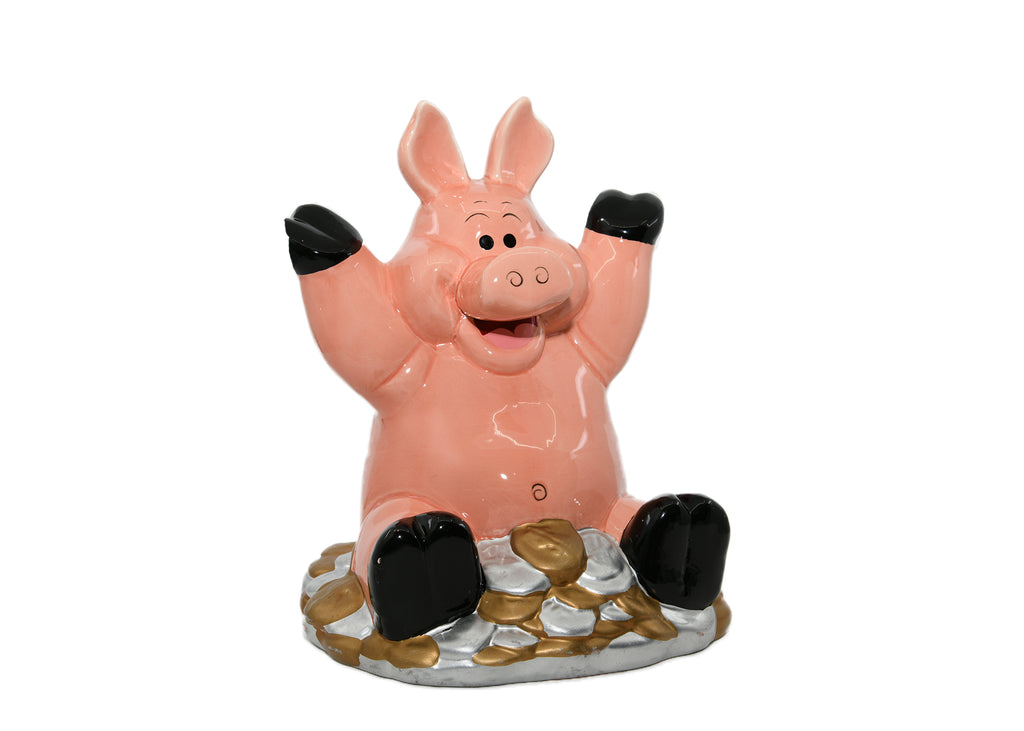 Pig Hands In The Air-Piggy Bank
