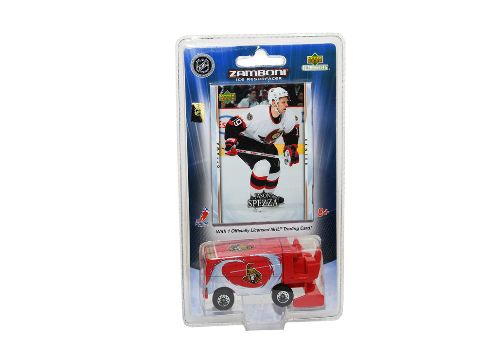 Upper Deck-NHL-Ottawa Zamboni Ice Resurfacer With Jason Spezza Trading Card 2007 NIB