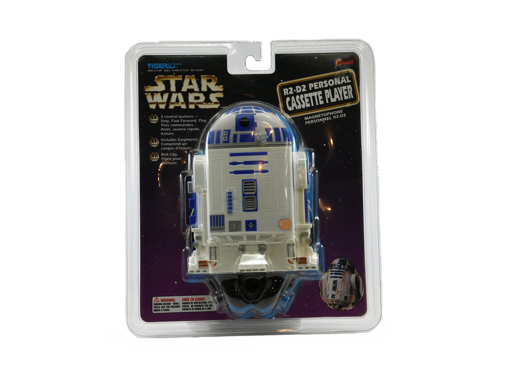 Tiger Electronics Star Wars R2-D2 Personal Cassette Player 1997 No. 88-087