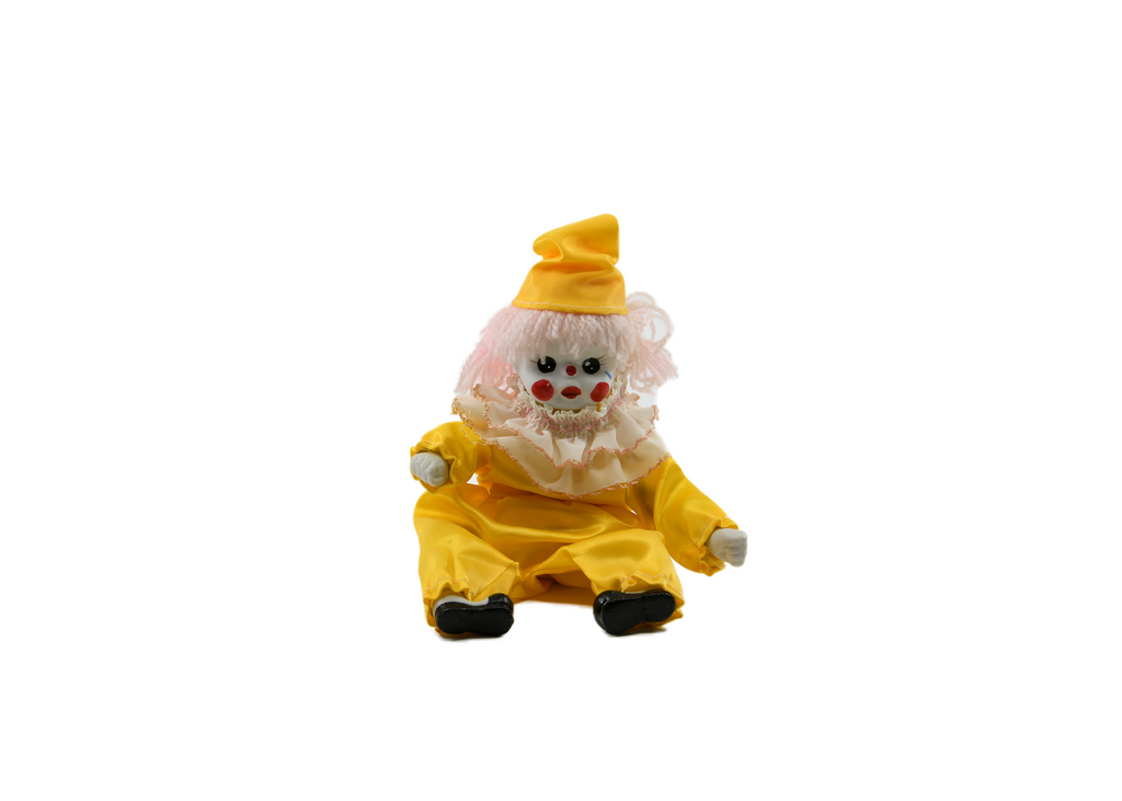 Clown Yellow Outfit and Yellow Hat