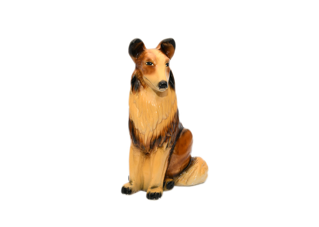 Dog Collie - Vintage Porcelain Figurine