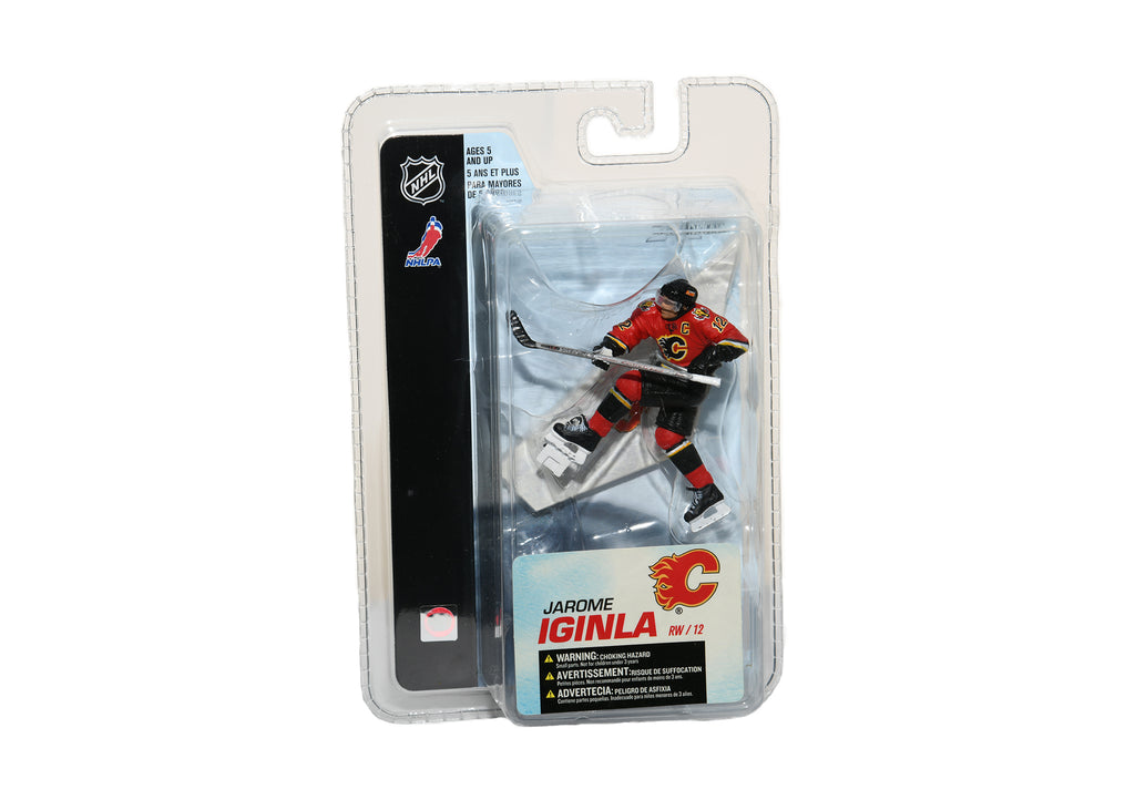 NHL-McFarlane Toys Jarome Iginla 2 Action Figure 2006 Multi Lingual Packaging