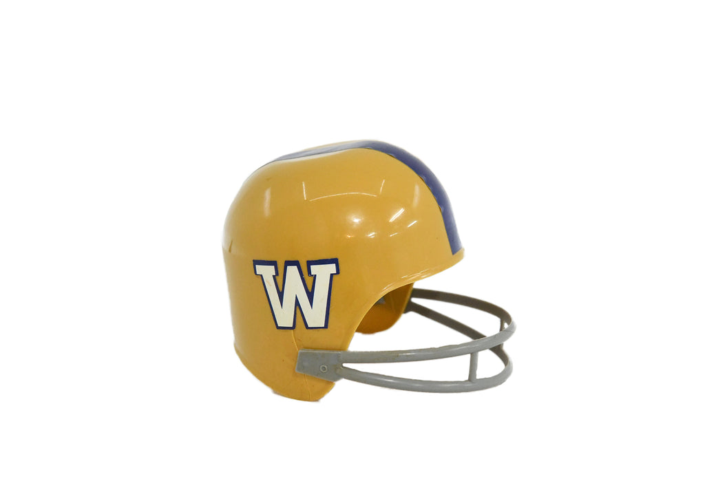 CFL Plastic Football Helmets-Winnipeg Blue Bombers