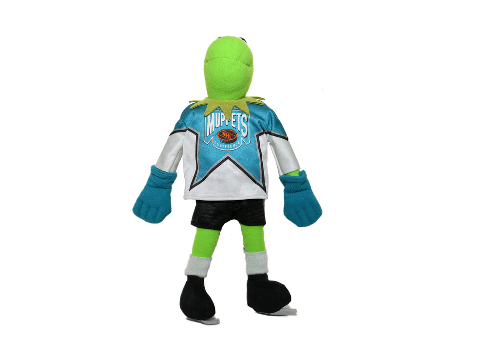 Muppets Kermit  NHL Hockey Player Plush Toy Doll McDonalds 1995