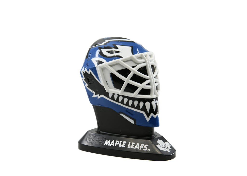 NHL Mini Plastic Goalie Mask -Toronto Maple Leafs Felix Potvin