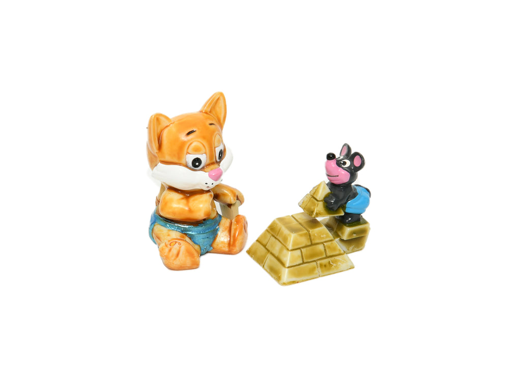 Kinder Surprise Cairo Cats - Scribbles and Fig 1997