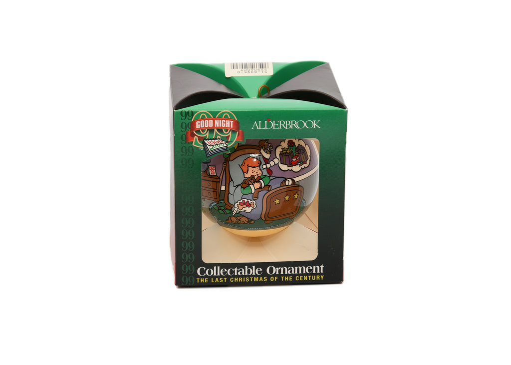 Alderbrook The Last Christmas Of The Century Good Night Collectable Ornament NIB