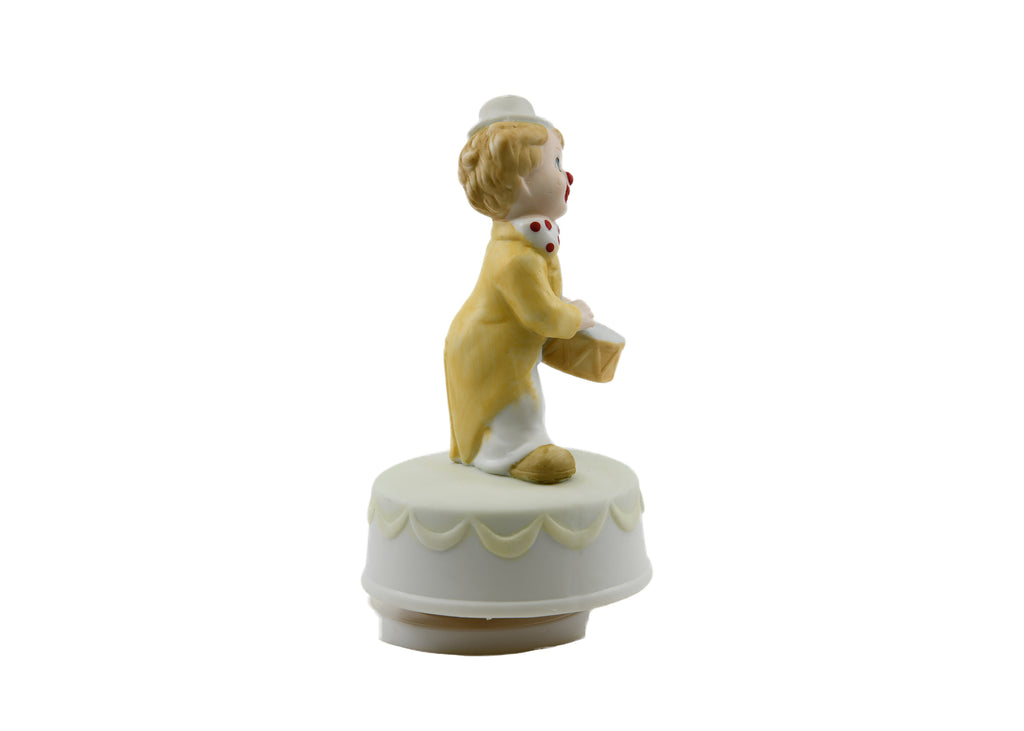 Clown-Music Box- Yellow Jacket With Drum