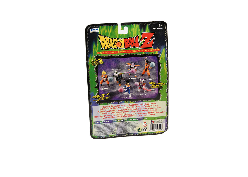 Irwin Toys Dragonball Z - Vegeta The Saga Continues Multilingual Packaging NIB 40553