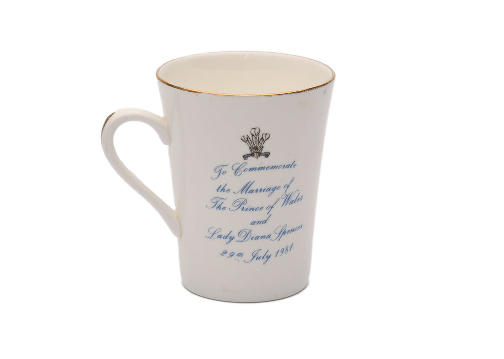 Princes Diana an Prince Charles Wedding Cup-July 29, 1981