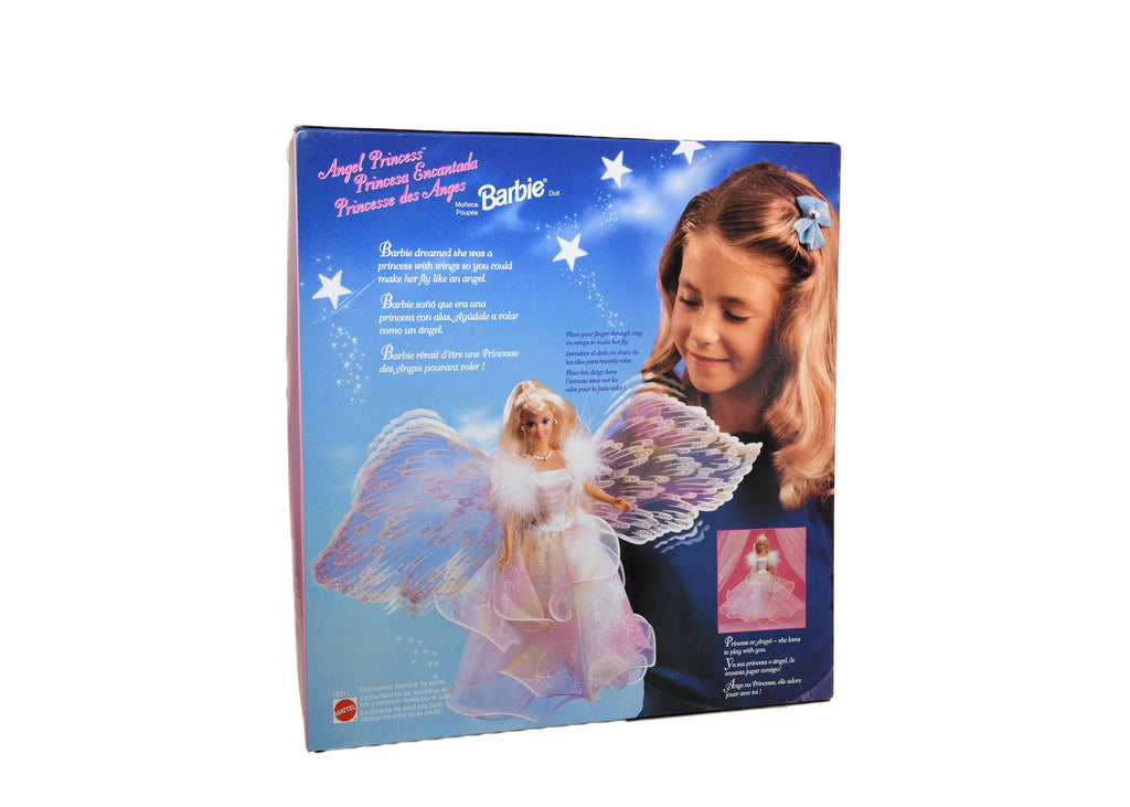 Mattel Barbie Angel Princess No 15911 Multilingual Packaging NIB 1996