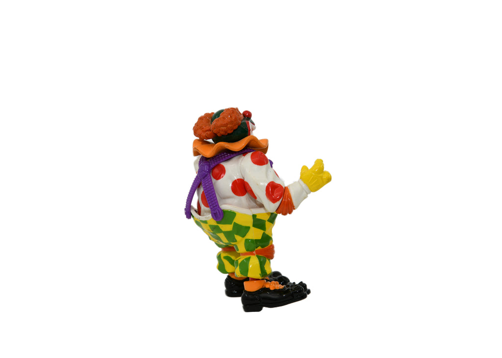 Clown With White Red Polka Dot Top - Yellow Green Pants