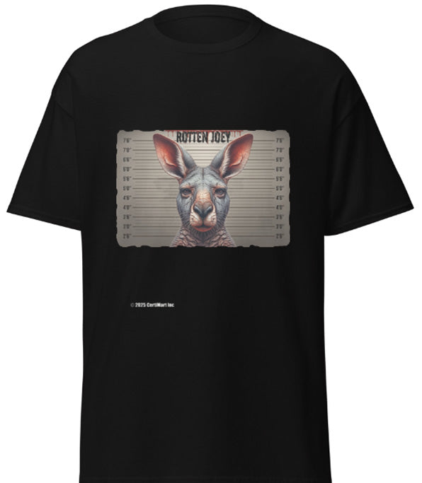 ROTTEN JOEY T-Shirt. Printed. Black & Blue T-Shirts.