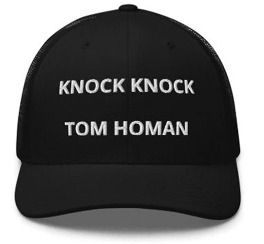 KNOCK KNOCK - TOM HOMAN Ball Cap Black