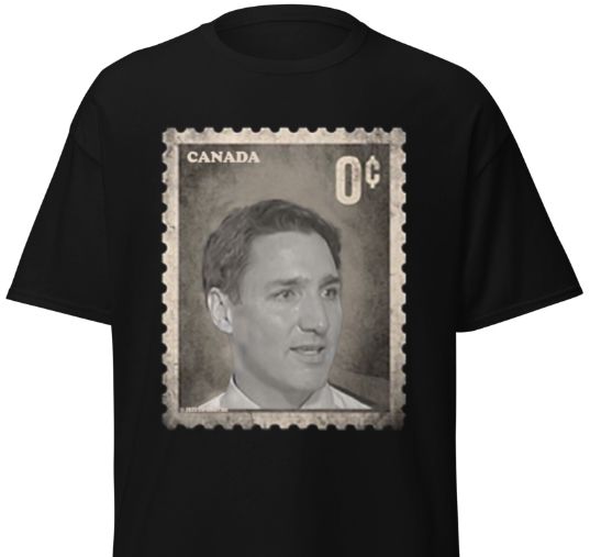 Canada. Justin Trudeau. Canada Postage Stamp 1. T Shirt