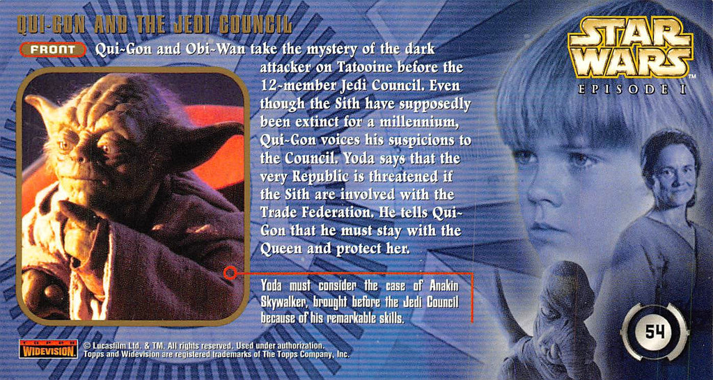 Qui Gon And The Jedi Council