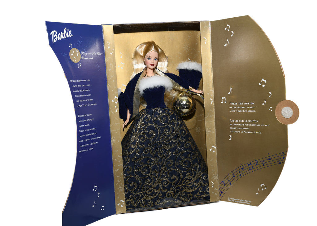 Mattel Barbie Doll-Ring In The New Year No. 52742 English-French Box NIB