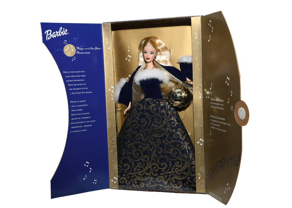 Mattel Barbie Doll-Ring In The New Year No. 52742 English-French Box NIB