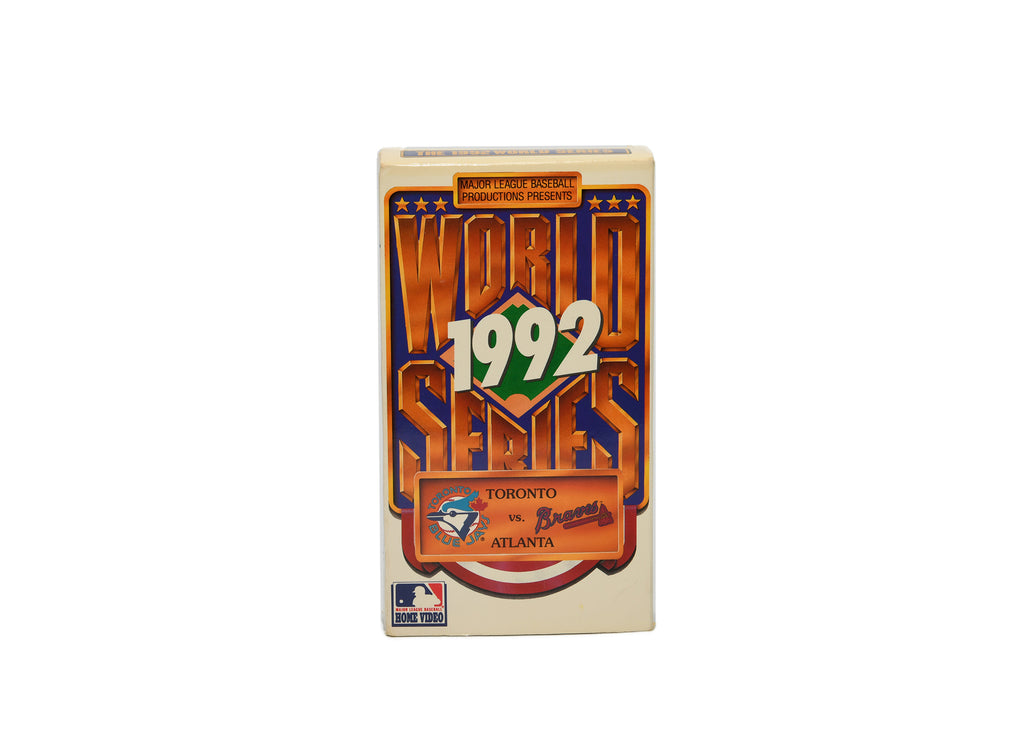 1992 World Series Toronto vs Atlanta VHS