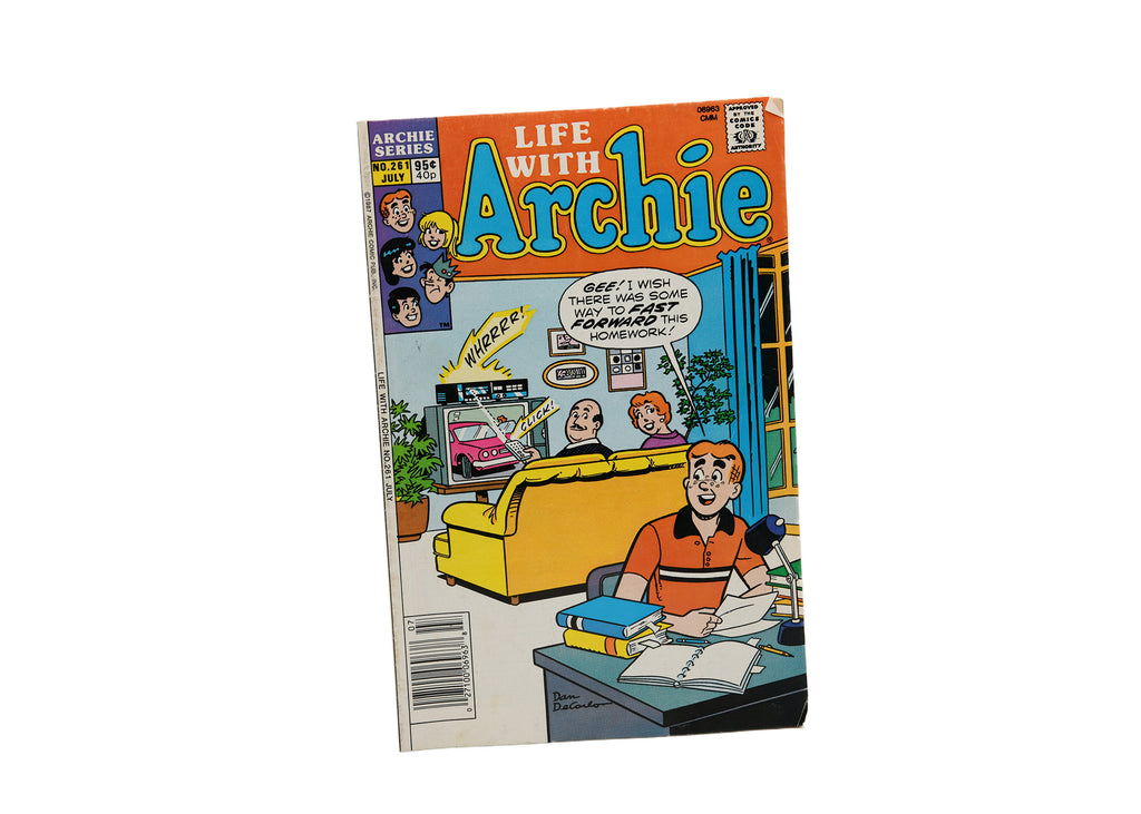 Archie Comic Pub - Life With Archie - Running Away Part 1 #261 1987