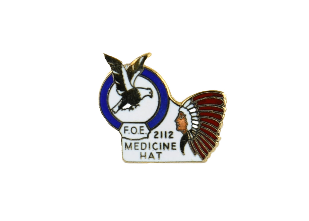 F.O.E. 2112 Medicine Hat Eagles Pin