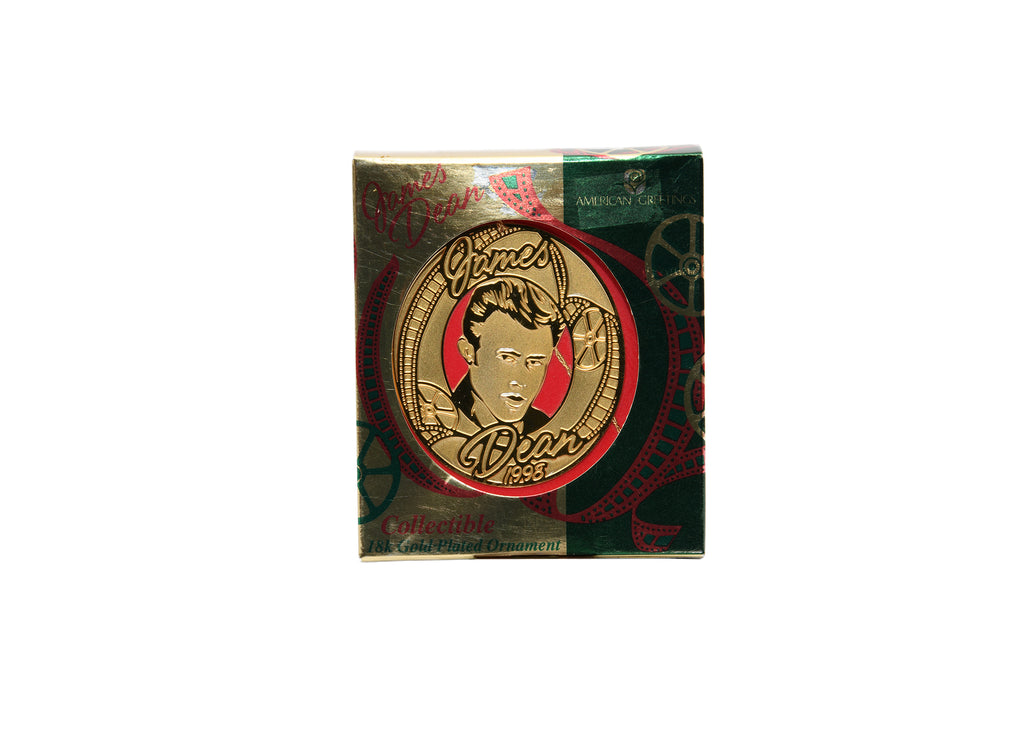 American Greeting - James Dean Collectible 18K Gold-Plated Ornament