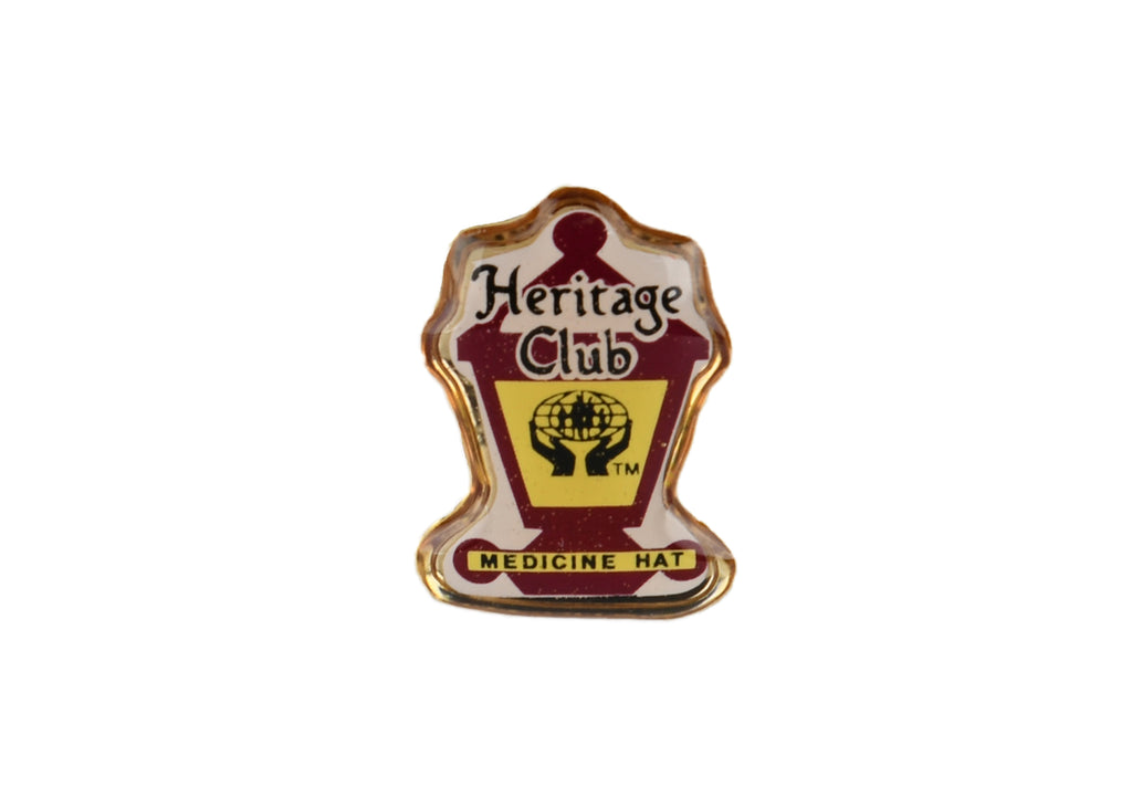 Heritage Club Medicine Hat Pin