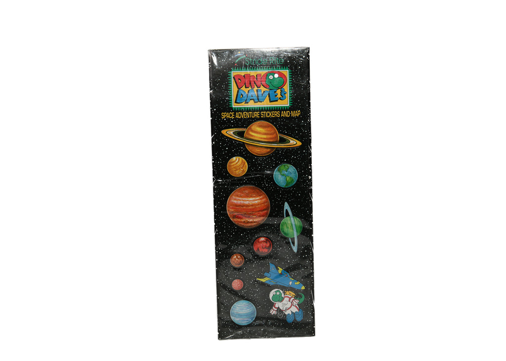 Stride Rite - Dino Dave Space Adventure Stickers And Map