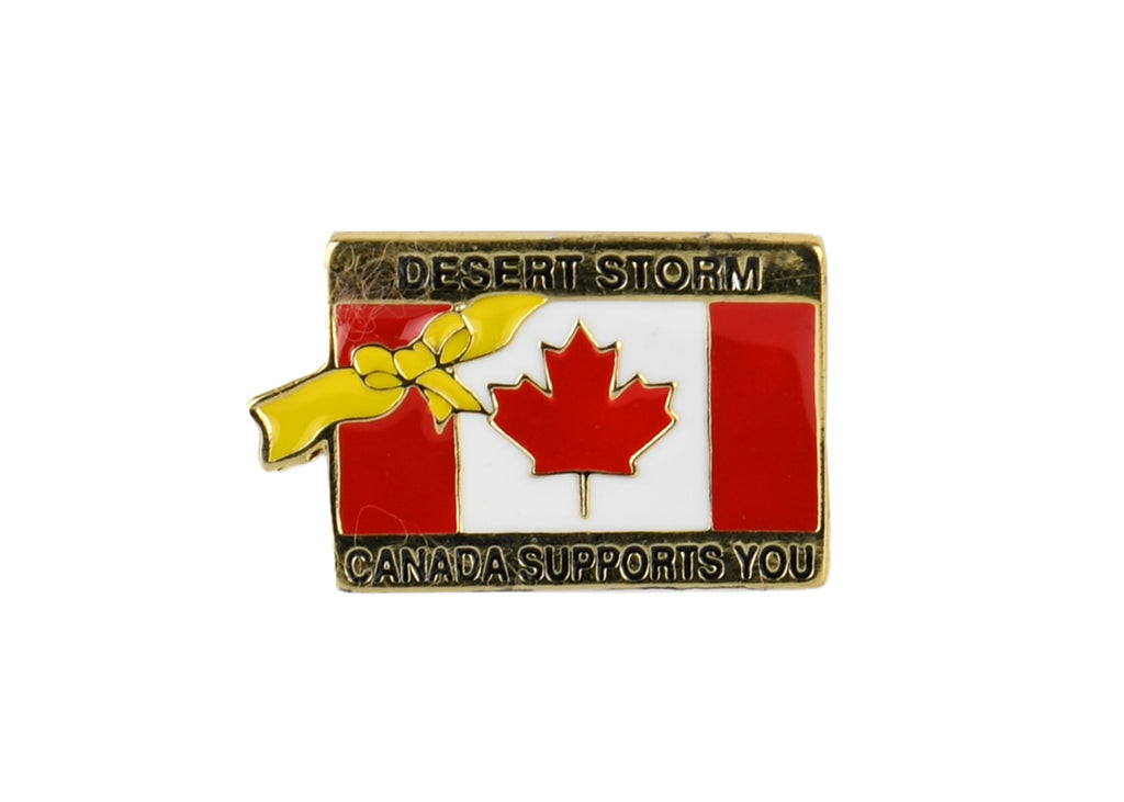 Desert Storm Canada Support You Pin