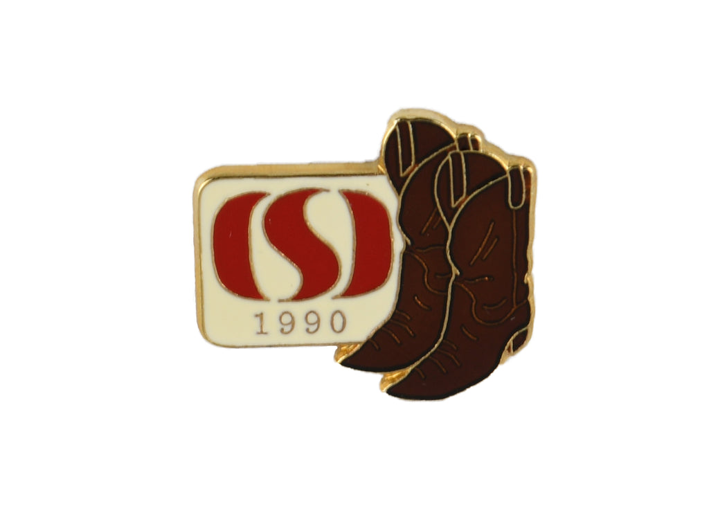 Safeway 1990 Cowboy Boots Pin