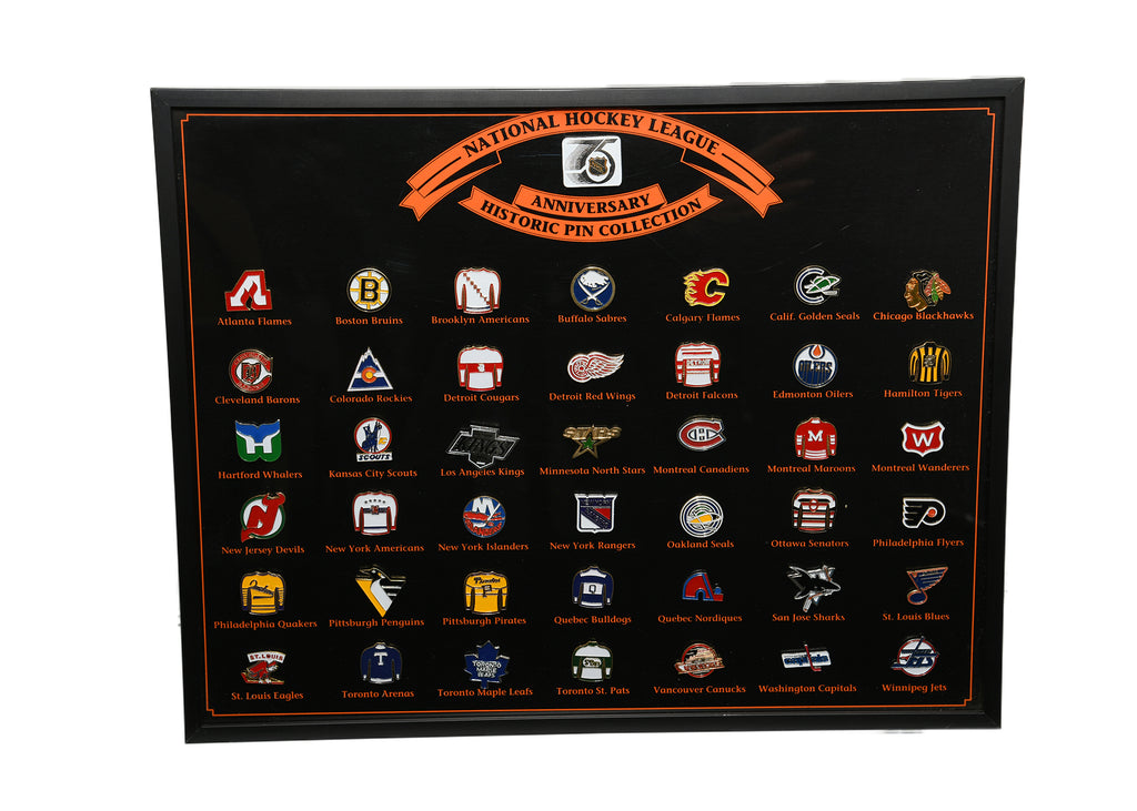 National Hockey League - 75 Anniversary Pin Collection