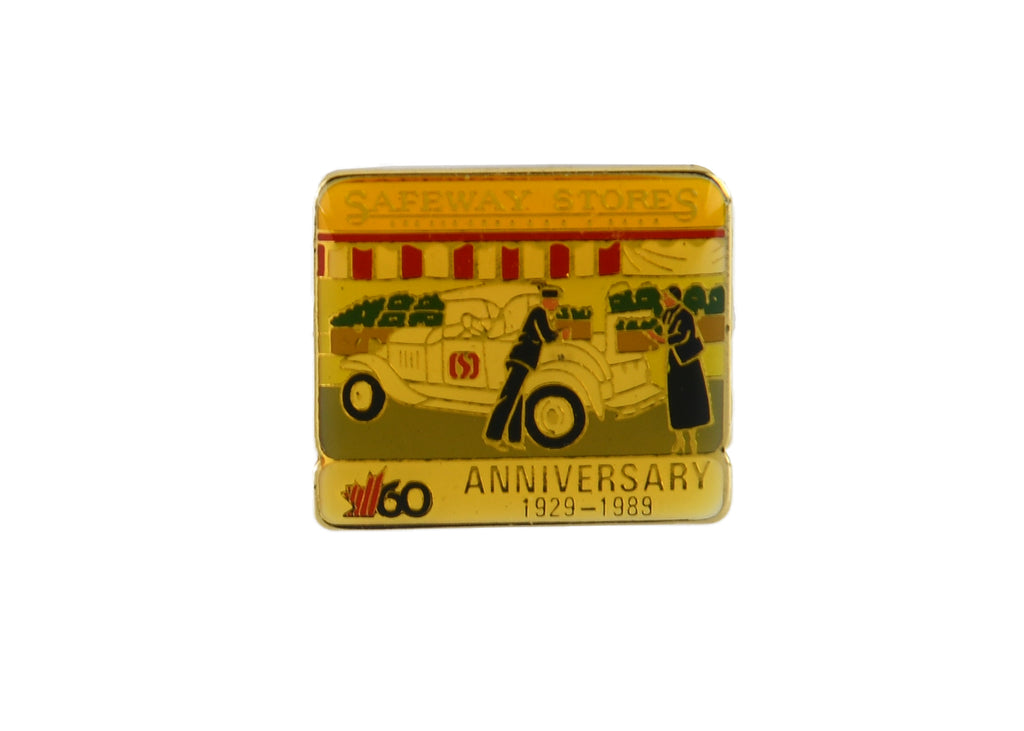 Safeway 60 Anniversary 1929 - 1989 Pin