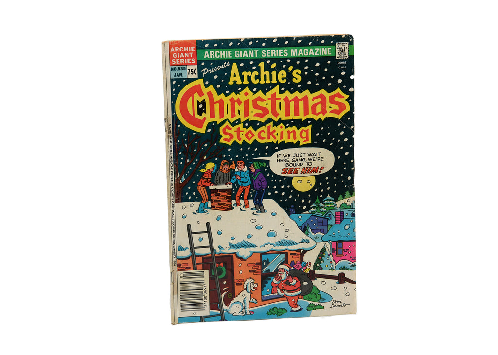 Archie Com-Pub - Archie Giant Series Magazine - Archie's Christmas Stocking #535 1984