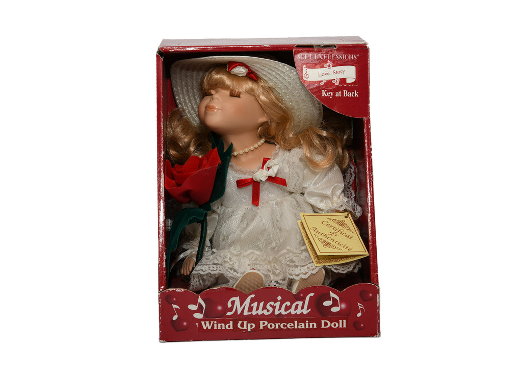 Soft Expressions - Musical Wind-Up Porcelain Doll