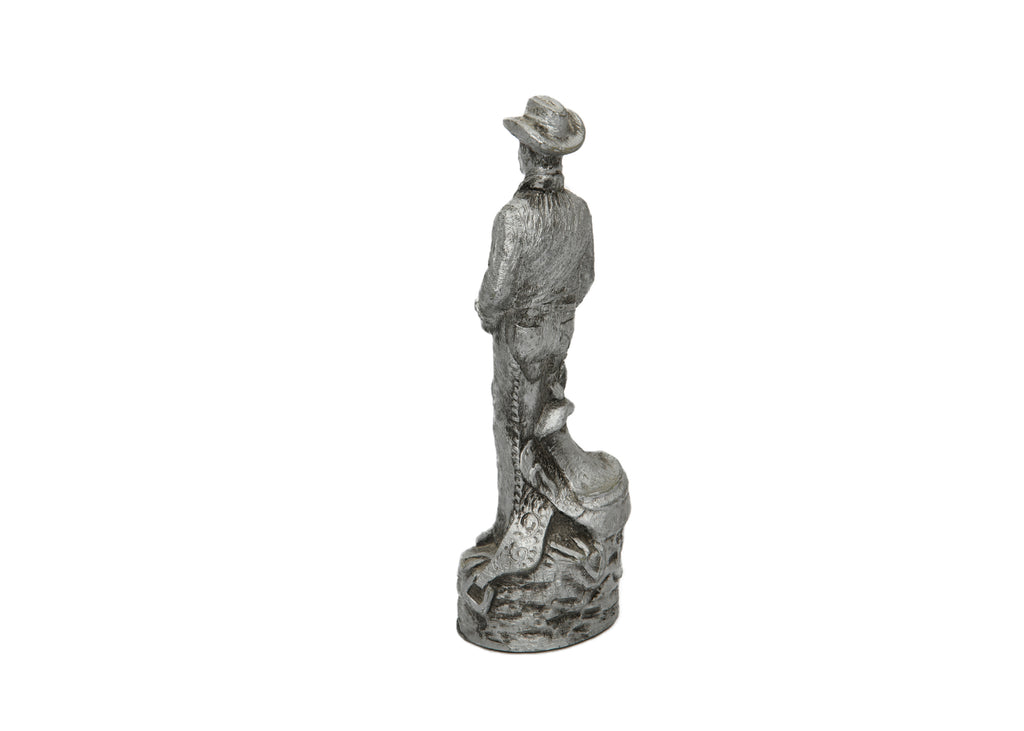 Pewter Stetson Hat Cowboy Figurine