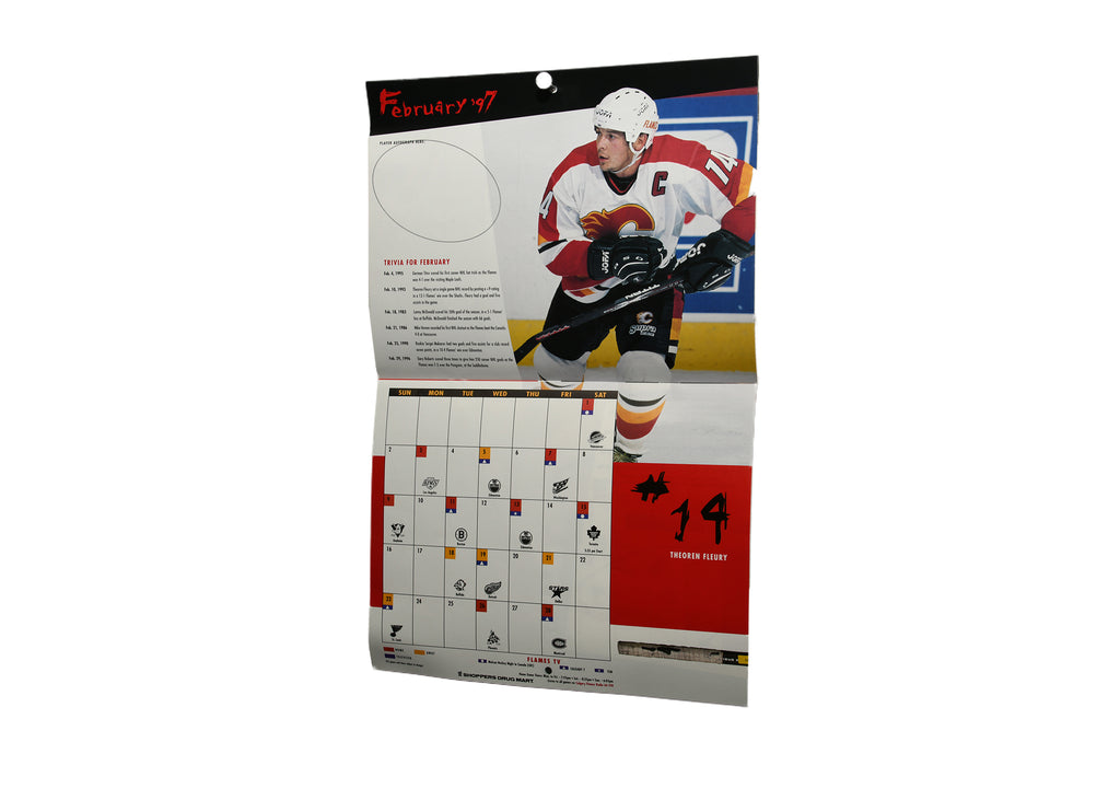 Calgary Flames Official 1996-97 Calendar