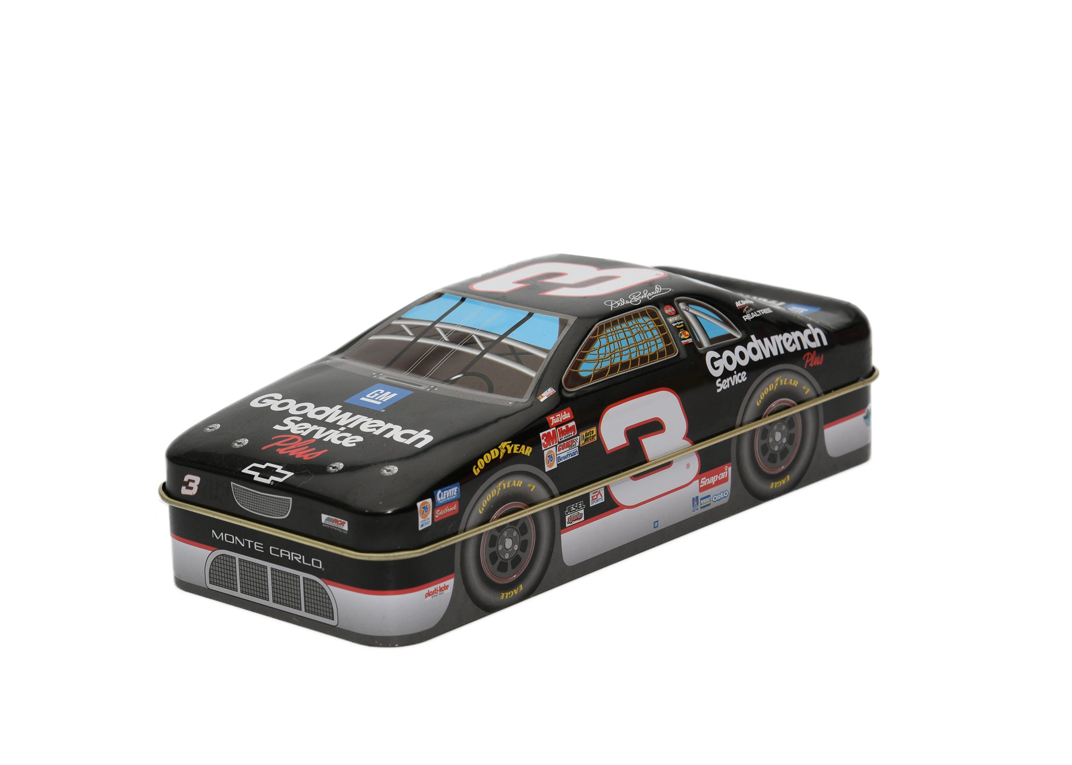 NASCAR - Dale Earnhardt #3 Collectible Tin #7904820 – CertiMart Inc. NASCAR - Dale Earnhardt #3 Collectible Tin #7904820 – CertiMart Inc.