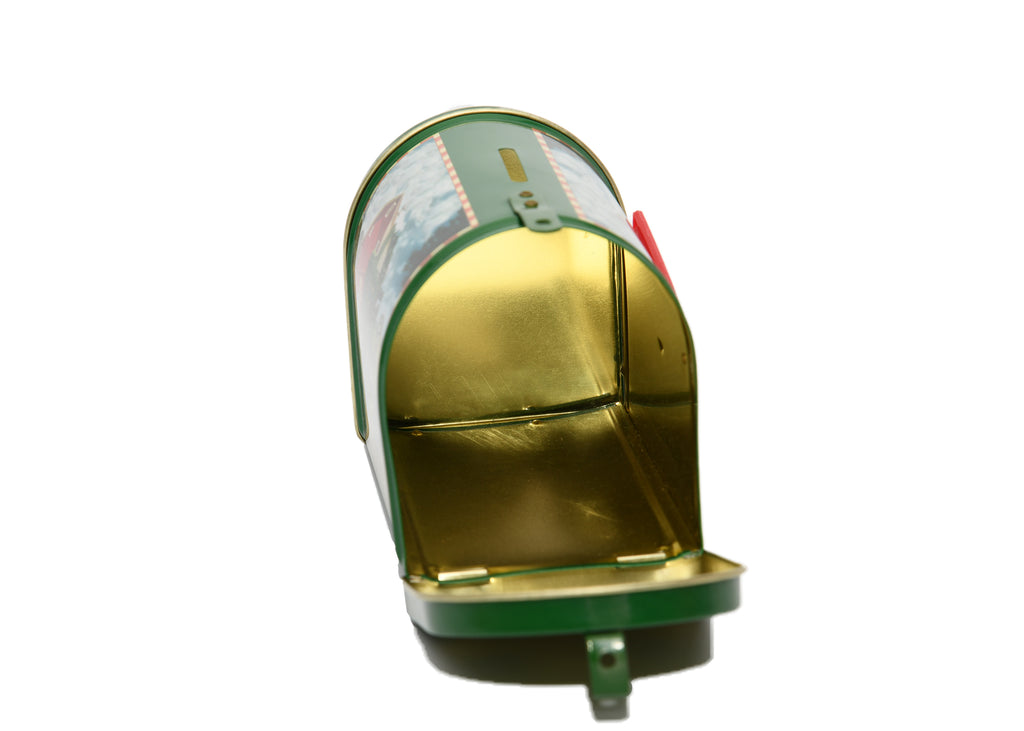 John Deere Mailbox Tin Piggy Bank