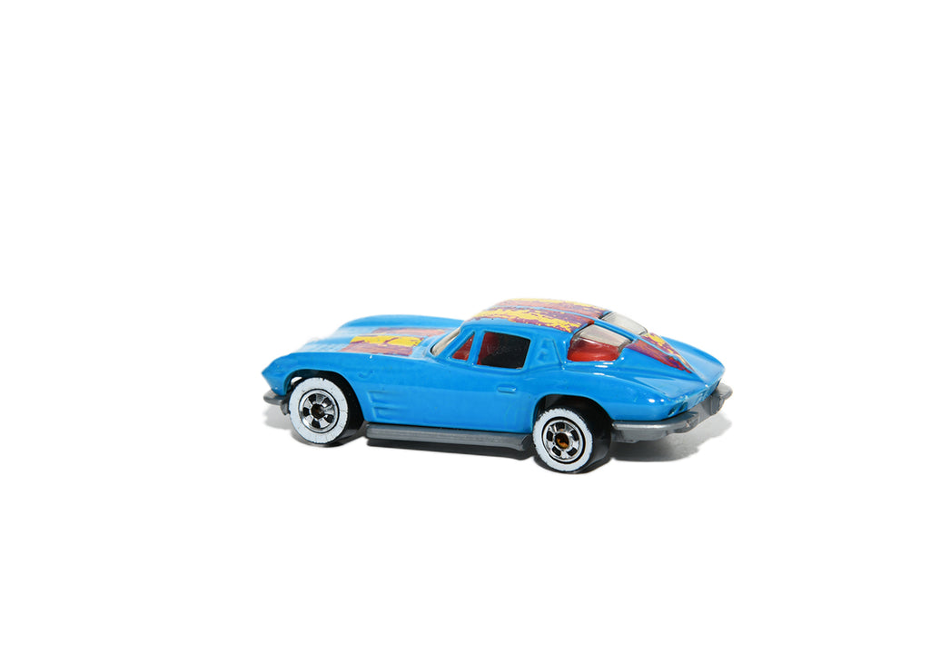 Mattel Hot Wheels-Corvette Light Blue