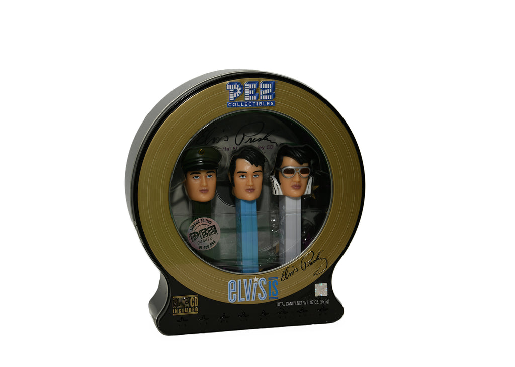 Pez Collectible-3 Elvis Limited Edition