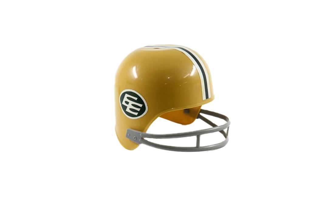 CFL Plastic Football Helmets-Edmonton Eskimos